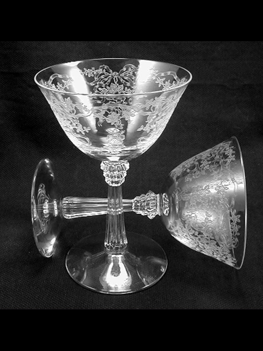 Vintage Fostoria Romance Champagne/Tall Sherbet